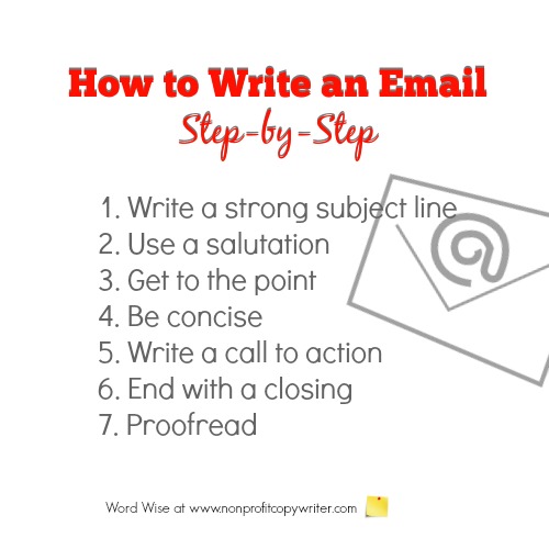 How to Write an Email 